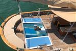 Pilot House Ketch - Pilot House Ketch  - Luxurious Houseboat/Blue Water Cruiser - Aft Deck