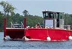 New 33' x 12' Heavy Aluminum Work Boat or Landing Barge