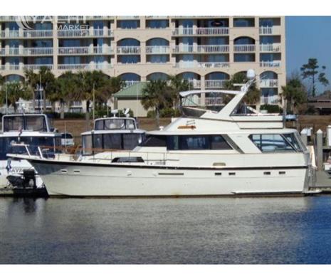 Hatteras 58 Motor Yacht Used Boat For Sale 1984 Theyachtmarket