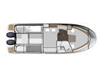 Jeanneau Merry Fisher 895 Sport - Offshore - Jeanneau Merry Fisher 895 Sport - diagram of cabins layout