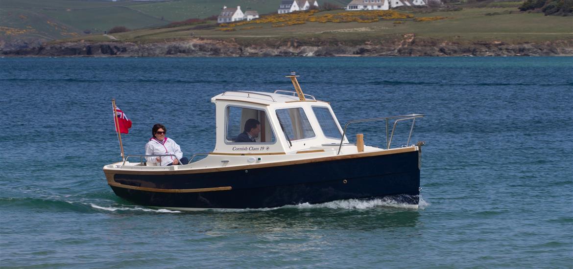Cornish Crabbers Clam 19 wheelhouse