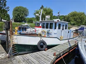 1951 42' x 13' Mathieson Built Tug Powered by CAT 3306