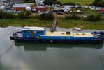 26m Liveaboard Dutch Steel Houseboat Barge