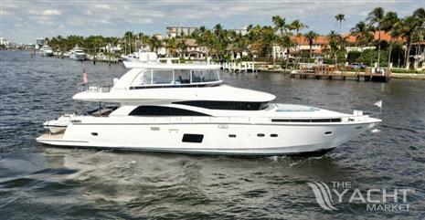 Johnson Flybridge Motor Yacht - 001   80&#39; Johnson 2021, DEESCOVERY   Main Profile