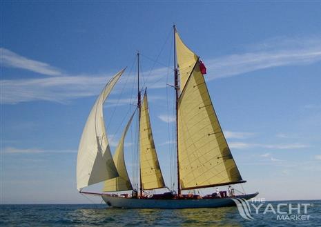  Classic Sailing Yacht Schooner Jill