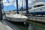 Neptunus 5616 - Neptunus 5616 yacht from 2000 in a marina, undergoing maintenance.