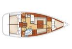 Beneteau Oceanis 37 - Layout Image