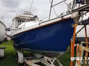 Neptun 22 Segelboot inkl Zugel Straßentrailer