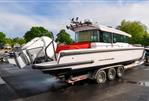 Axopar 37 Cross Cabin - Axopar 37 XC - On Trailer