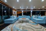 Viking Enclosed Flybridge - Salon Looking To Port