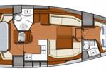 Jeanneau Sun Odyssey 42DS - Layout Image