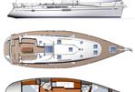 Jeanneau Sun Odyssey 49i - Jeanneau Sun Odyssey 49i - Plan / Layout