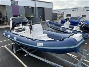 Thanes Marine 5.8 Standard RIB  package incl. Extreme Super Roller trailer and 50HP Tohatsu engine