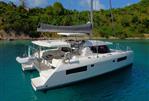 Leopard 45 - Judine Anchored at Peter Island BVI Sept. 2024