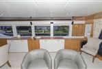 Johnson Flybridge w/Hydraulic Platform - Salon Looking To Starboard