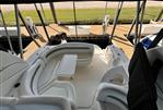 Sea Ray 320 Sundancer - Interior of 2006 Sea Ray 320 Sundancer boat with seating and table.