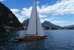 CUSTOM CLASSIC WOODEN SAILBOAT