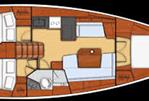 Beneteau Oceanis 41.1 - Layout Image