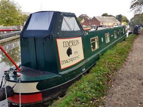 South West Durham Steel Craft 54ft Narrowboat Called Merlin The Magnificent