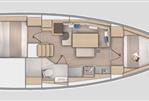 Beneteau Oceanis 37.1 - Layout Lower Deck