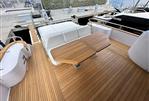 Amer 94 - Luxury yacht Amer 94, 2017 model, featuring spacious teak deck and comfortable seating area.