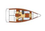 Beneteau Oceanis 35.1 - Layout Image