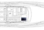 SANLORENZO SX76 - Layout Flybridge