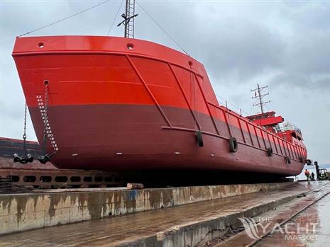 2200DWT BOTTOM DOOR HOPPER BARGE