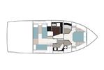 Sealine F42 - Layout Lower Deck