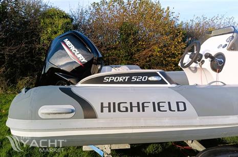 Highfield 520 Sport RIB - 520 Sport profile