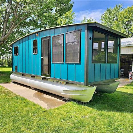 Custom Houseboat