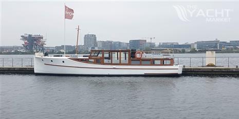 Jachtwerf Gebr Tans Rotterdam Classic motoryacht -Bakdekkruiser