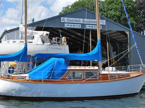 Walsted Boatyard Bianca Design 33  Ketch No. 0 Mahogni