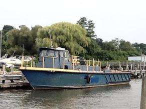 1971 45' x 14.5' x 4' Alum Cam Craft Crew Boat 1971 45' x 14.5' x 4' Alum Cam Craft Crew Boat