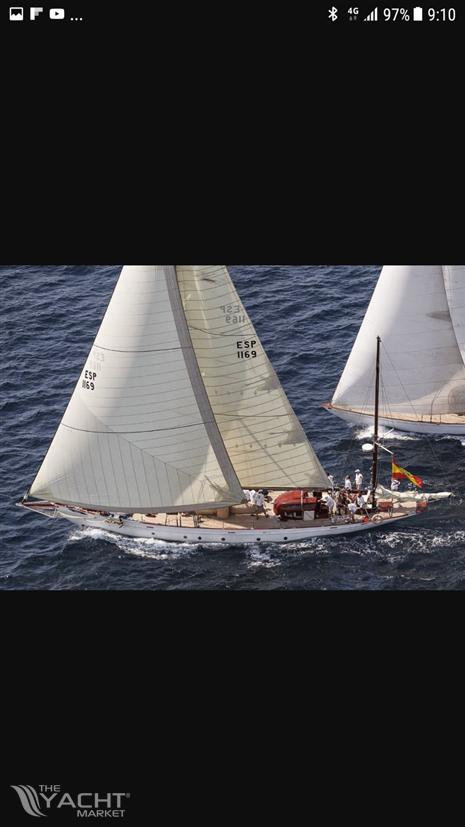 Classic Sail boat Berthon Boat Company Alfred Mylne Desing