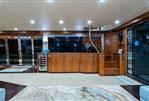 Viking Enclosed Flybridge - Salon Looking To Stbd.