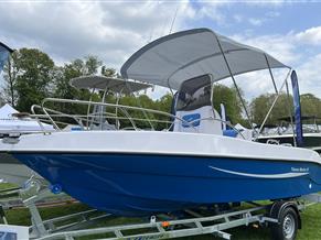 Thanes Marine 19 Open + bimini  - package incl. Extreme Super Roller trailer & Tohatsu 60HP engine