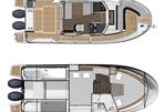 Jeanneau Merry Fisher 895 Marlin Offshore  - Layout Image