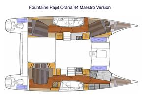 Fountaine Pajot Orana 44 maestro