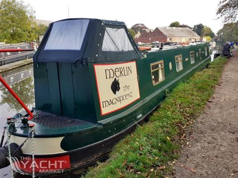 South West Durham Steel Craft 54ft Narrowboat Called Merlin The Magnificent