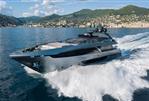 Riva Corsaro 100 - Riva-Corsaro-100-MY-Gold-Black-motor-yacht-for-sale-exterior-image-Lengers-Yachts-3.jpg