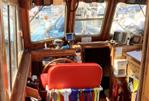 Banjer Atlantic Ketch - Wheelhouse forward