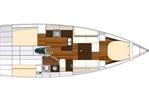 RM Yachts 1260 - Layout
