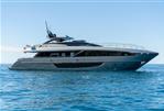Riva Corsaro 100 - Riva-Corsaro-100-MY-Gold-Black-motor-yacht-for-sale-exterior-image-Lengers-Yachts-5.jpg