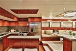 Johnson Flybridge Motor Yacht - Galley Looking to Port    