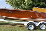 1947 20' x 6'7 Classic Chris Craft Custom Runabout w/Trailer