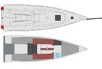 Beneteau First 27 - Layout Image