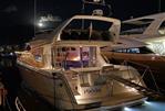 Princess Yachts 60 - Aft at night