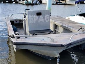 SeaArk 19' Aluminum Open Work Boat w/Trailer