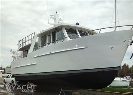 52&#39; x 16&#39; Twin Screw Hike Built Steel Cruiser/Trawler